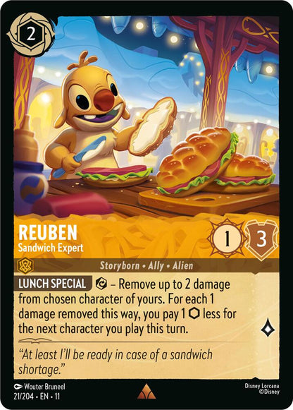 Reuben - Sandwich Expert (Storyborn - Alien)(21/204 EN 11) (R)