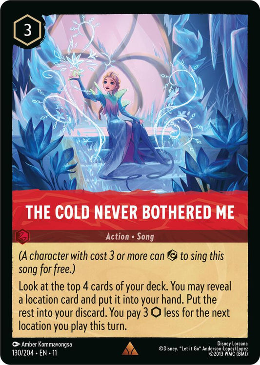 The Cold Never Bothered Me (Action - Song)(130/204 EN 11) (R)