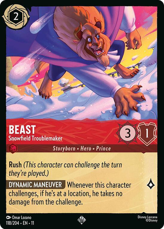 Beast - Snowfield Troublemaker (Dreamborn - Hero - Prince)(118/204 EN 11) (SR)