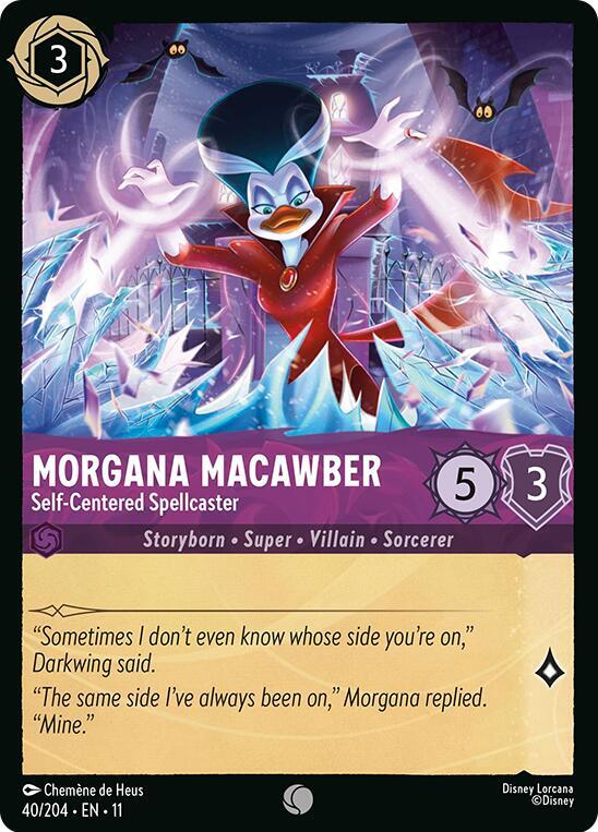 Morgana Macawber - Self-Centered Spellcaster (Storyborn - Sorcerer)(40/204 EN 11) (C)