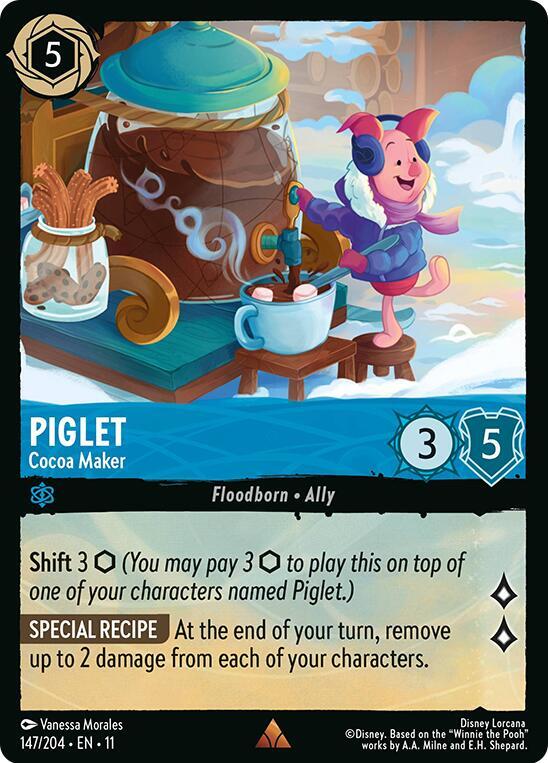 Piglet - Cocoa Maker (Storyborn - Ally)(147/204 EN 11) (R)