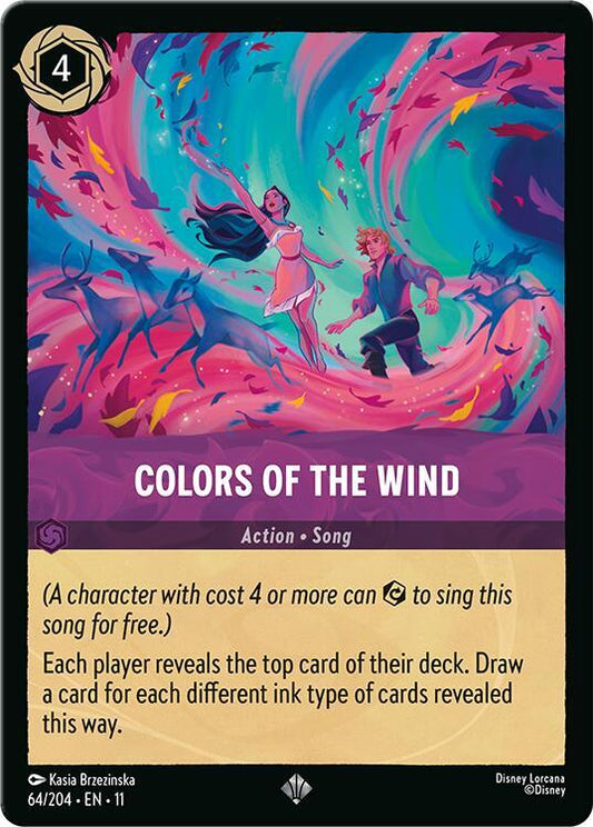 Colors of the Wind (Action - Song)(64/204 EN 11) (SR)
