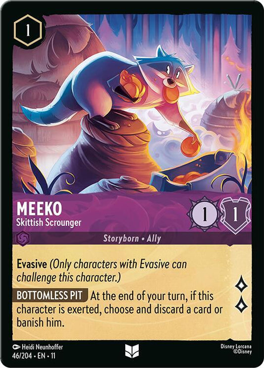 Meeko - Skittish Scrounger (Storyborn - Ally)(46/204 EN 11) (U)