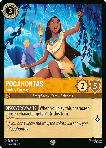 Pocahontas - Finding the Way (Storyborn - Hero - Princess)(8/204 EN 11) (C)