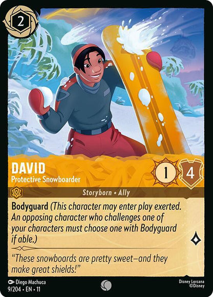 David - Protective Snowboarder (Storyborn - Ally)(9/204 EN 11) (C)