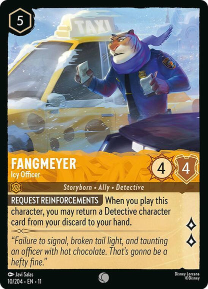 Fangmeyer - Icy Officer (Storyborn - Ally - Detective)(10/204 EN 11) (C)