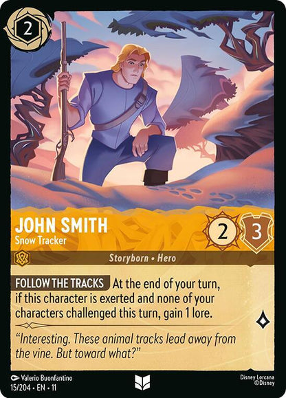 John Smith - Snow Tracker (Storyborn - Hero)(15/204 EN 11) (U)