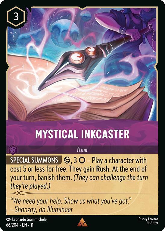 Mystical Inkcaster (Item)(66/204 EN 11) (R)
