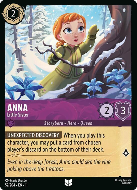 Anna - Little Sister (Storyborn - Hero - Queen)(52/204 EN 11) (U)