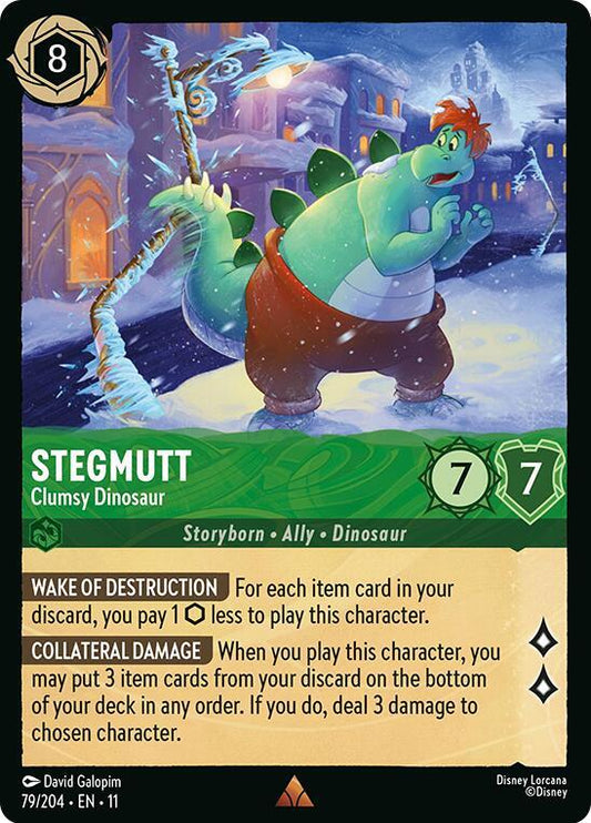 Stegmutt - Clumsy Dinosaur (Dreamborn - Ally)(79/204 EN 11) (R)