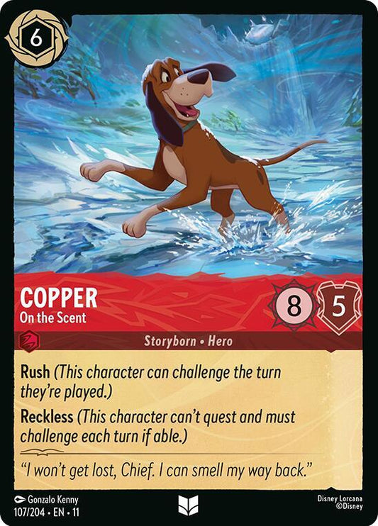 Copper - On the Scent (Storyborn - Hero)(107/204 EN 11) (U)