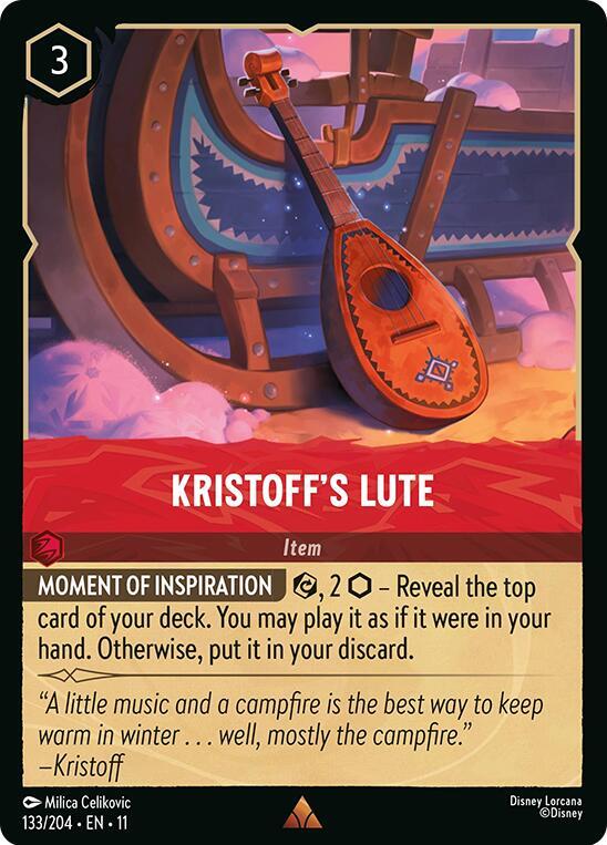 Kristoff's Lute (Item)(133/204 EN 11) (R)
