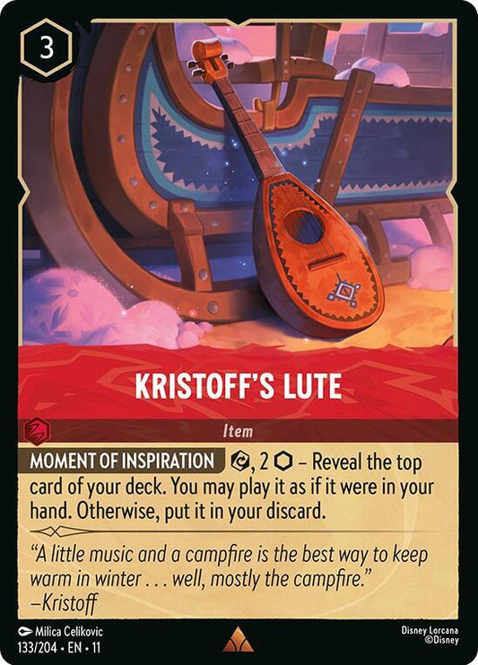 Kristoff's Lute (Item)(133/204 EN 11) (R)