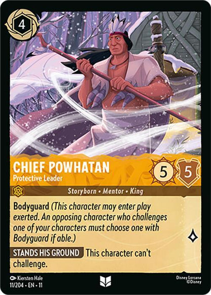 Chief Powhatan - Protective Leader (Storyborn - Mentor)(11/204 EN 11) (U)
