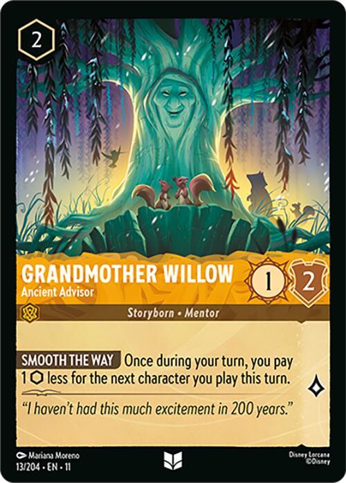 Grandmother Willow - Ancient Advisor (Storyborn - Mentor)(13/204 EN 11) (U)