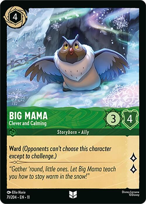 Big Mama - Clever and Calming (Storyborn - Mentor)(71/204 EN 11) (U)