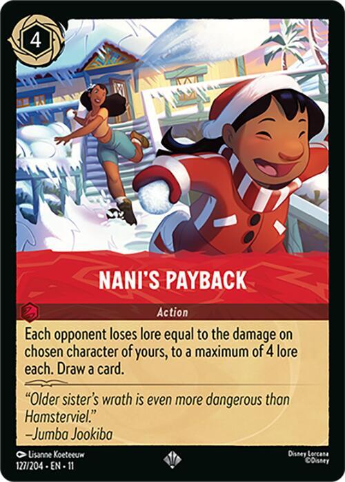 Nani's Payback (Action)(127/204 EN 11) (SR)