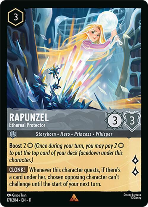 Rapunzel - Ethereal Protector (Dreamborn - Hero - Princess)(171/204 EN 11) (R)
