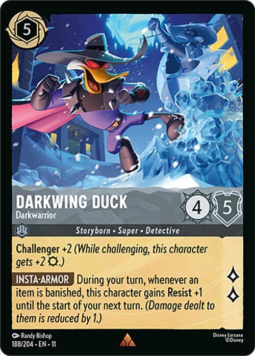 Darkwing Duck - Darkwarrior (Floodborn - Hero)(188/204 EN 11) (R)