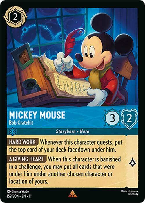 Mickey Mouse - Bob Cratchit (Storyborn - Hero)(159/204 EN 11) (R)