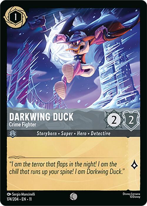 Darkwing Duck - Crime Fighter (Storyborn - Hero)(174/204 EN 11) (C)