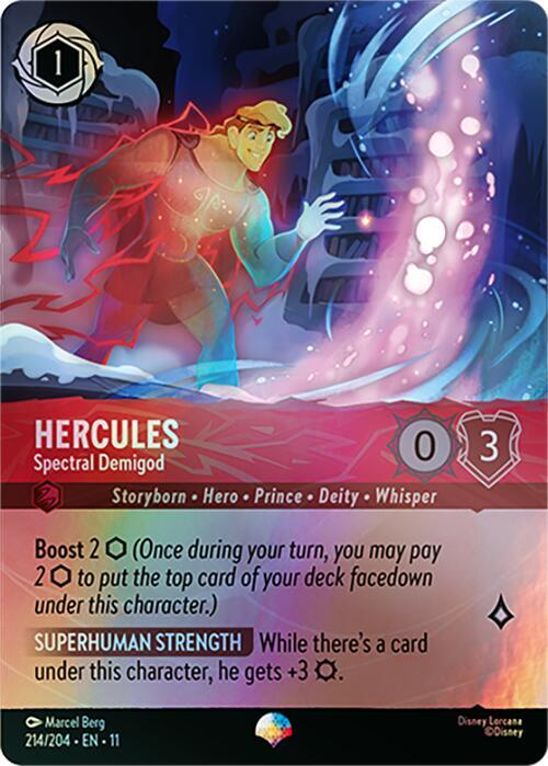 Hercules - Spectral Demigod (Dreamborn - Hero - Prince)(214/204 EN 11) (Epic*) (Alternate Art)