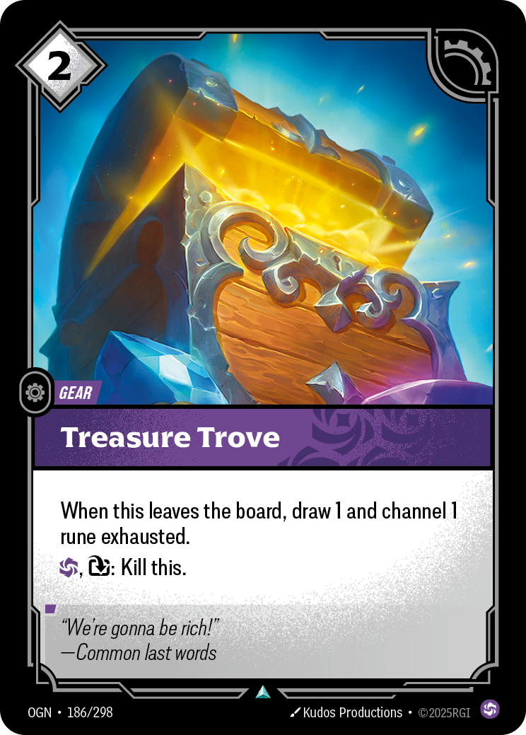 Treasure Trove (Gear) (OGN-186/298) (Uncommon)