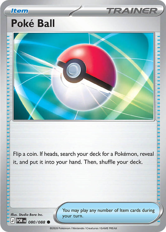 Poké Ball (Item) (POR-080/088) (Common)