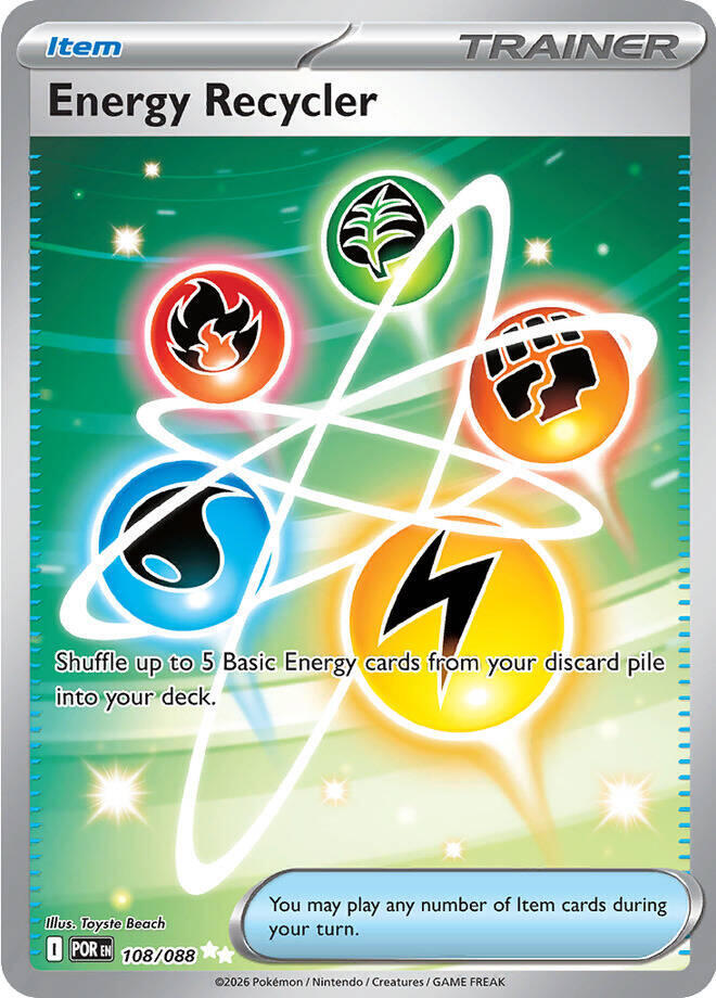 Energy Recycler (Item) (POR-108/088) (Ultra Rare)