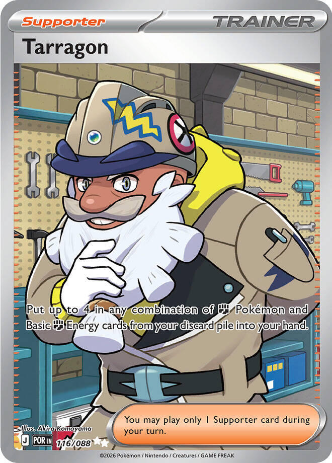 Tarragon (Supporter) (POR-116/088) (Ultra Rare)