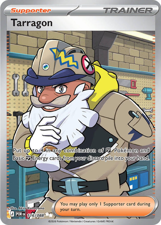 Tarragon (Supporter) (POR-116/088) (Ultra Rare)