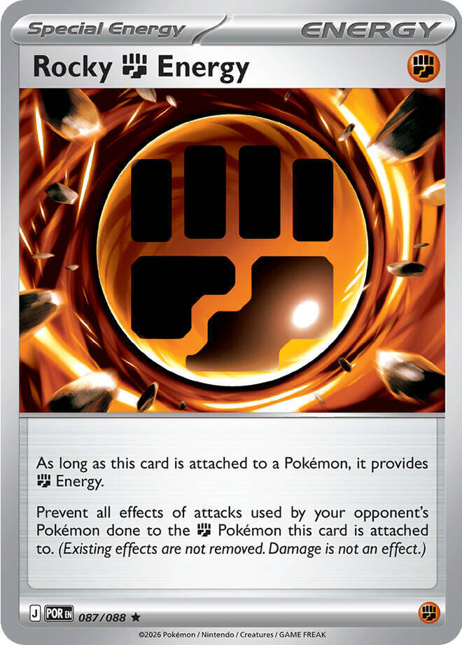 Rocky Fighting Energy (Special Energy) (POR-087/088) (Rare)