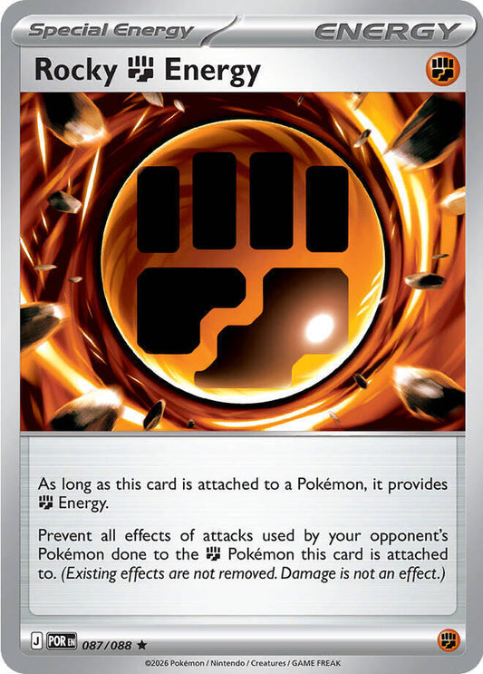 Rocky Fighting Energy (Special Energy) (POR-087/088) (Rare)