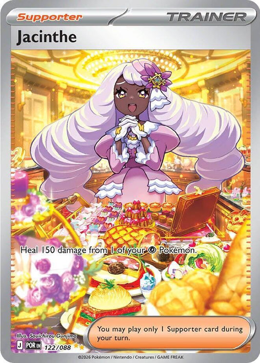 Jacinthe (Supporter) (POR-122/088) (Special Illustration Rare)