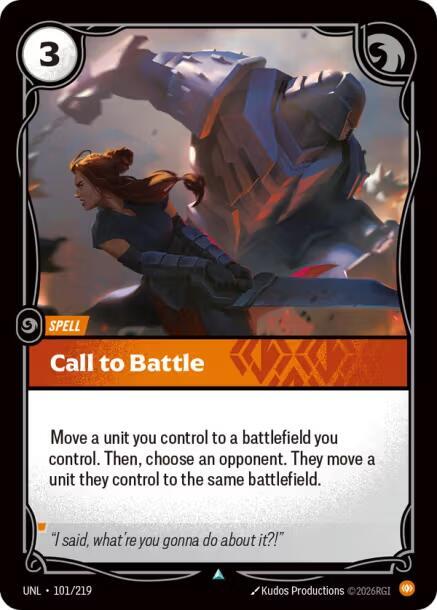 Call to Battle (Spell) (UNL-101/219) (U)