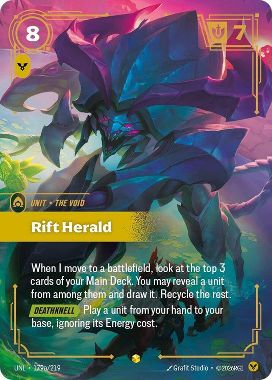 Rift Herald (Unit) (UNL-179a/219) (E) (Alternate Art)