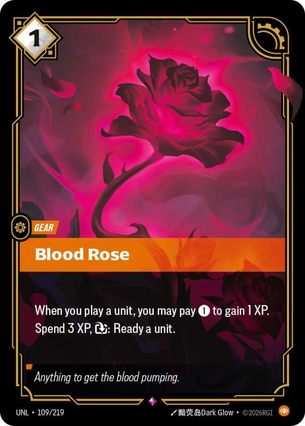 Blood Rose (Gear) (UNL-109/219) (R)