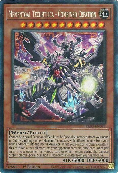 Mementoal Tecuhtlica - Combined Creation (MONSTER) (RA05-EN029)