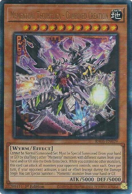Mementoal Tecuhtlica - Combined Creation (MONSTER) (RA05-EN029)