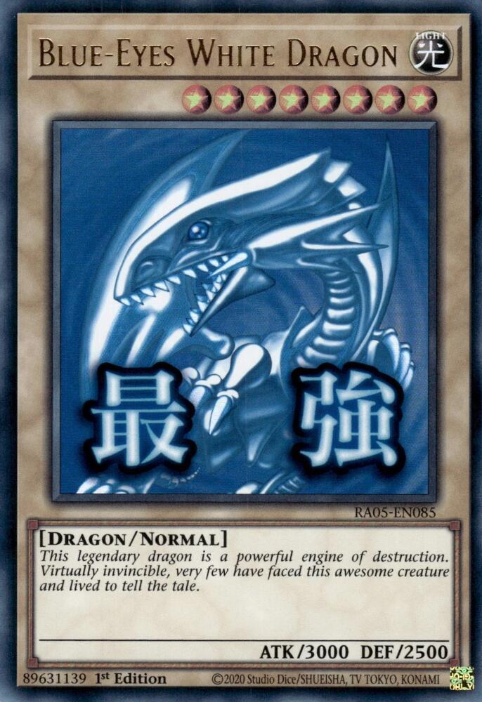 Blue-Eyes White Dragon (MONSTER) (RA05-EN085)