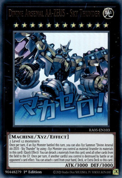 Divine Arsenal AA-ZEUS - Sky Thunder (MONSTER) (RA05-EN103)
