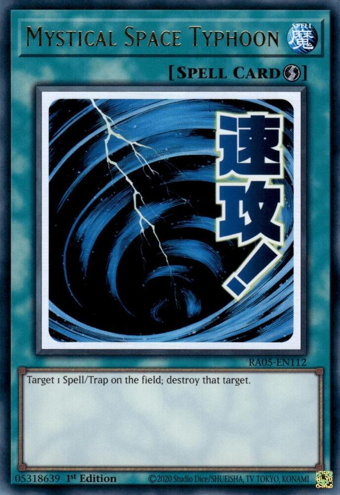 Mystical Space Typhoon (SPELL) (RA05-EN112)