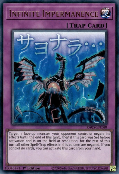 Infinite Impermanence (TRAP) (RA05-EN140)