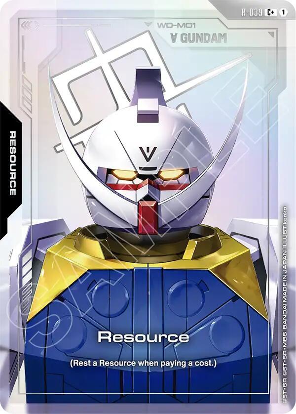 Resource (Resource) (R-039) (C+) (Foil)