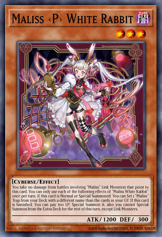 Maliss <P> White Rabbit (MONSTER) (RA05-EN136) (UR/STAR)