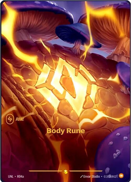 Body Rune (Rune) (UNL-R04a) (S) (Alternate Art)