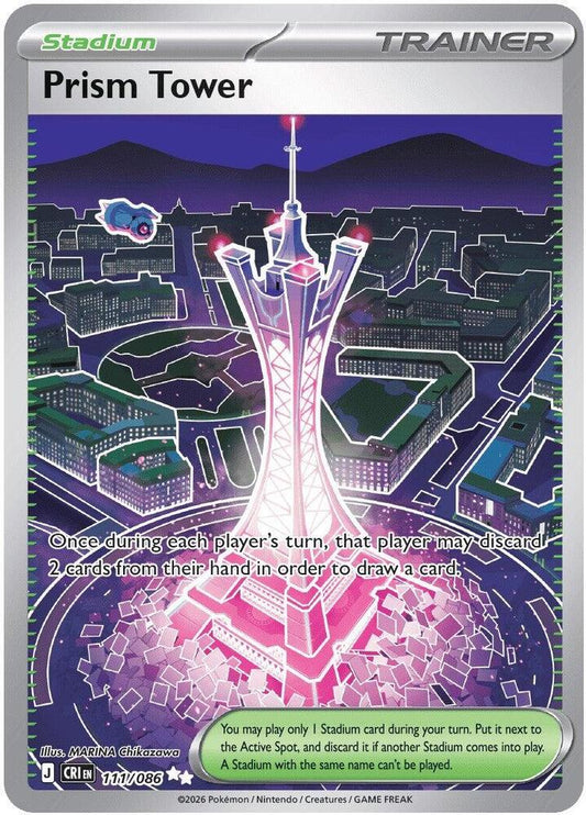 Prism Tower (Stadium) (CRI-111/086) (Ultra Rare)