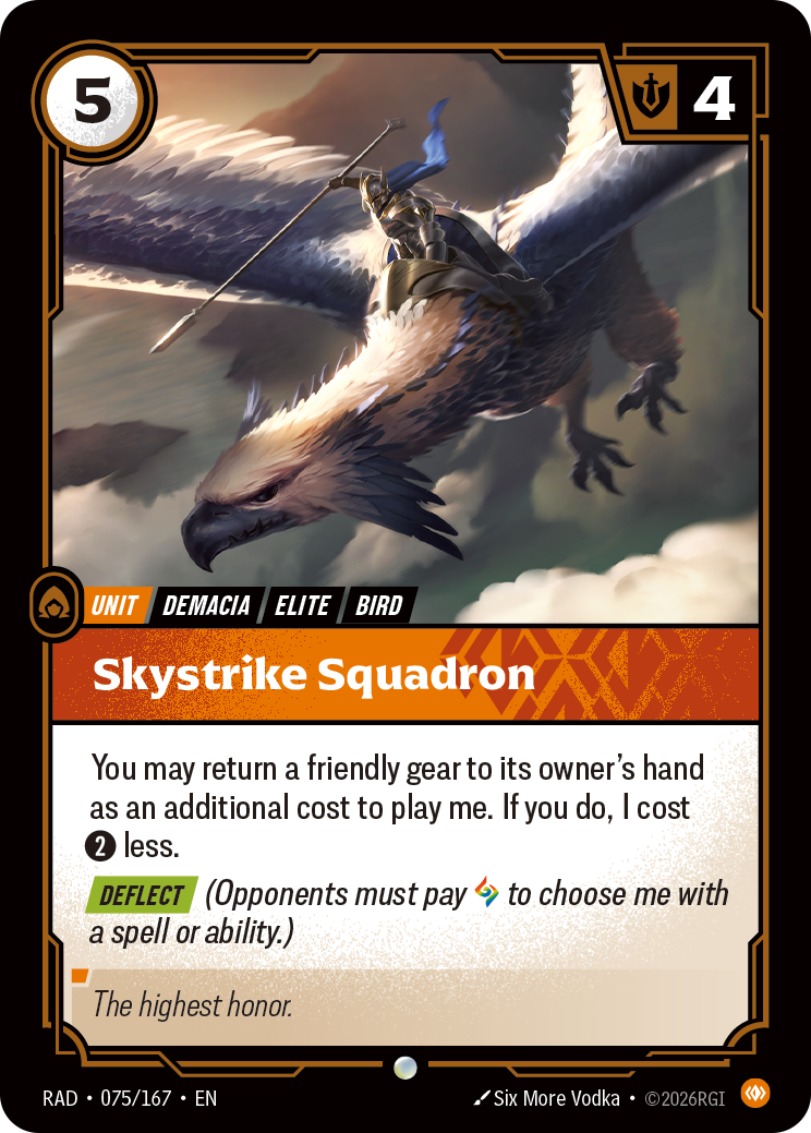 Skystrike Squadron (Unit) (RAD-075/167) (Common)