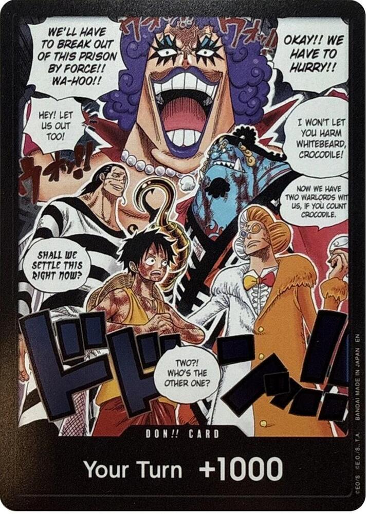 DON!! Card (Alternate Art) - The Time of Battle (OP16)
