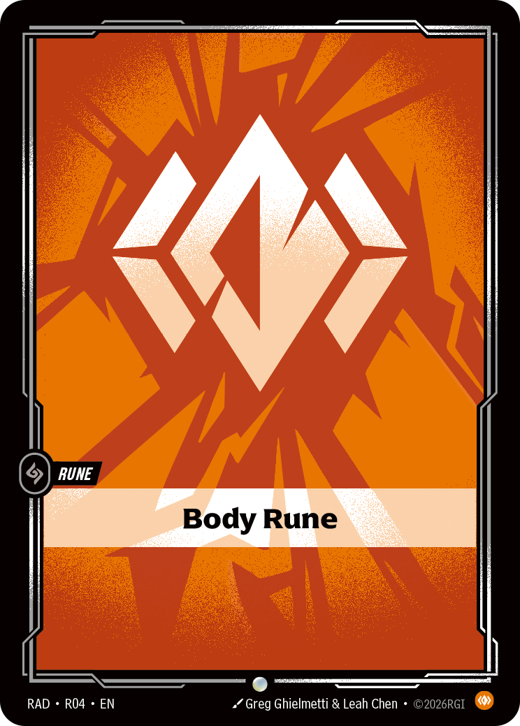 Body Rune (Rune) (RAD-R04) (Common)